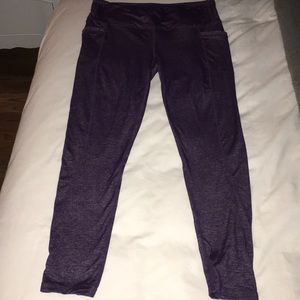 Purple large athleta leggings